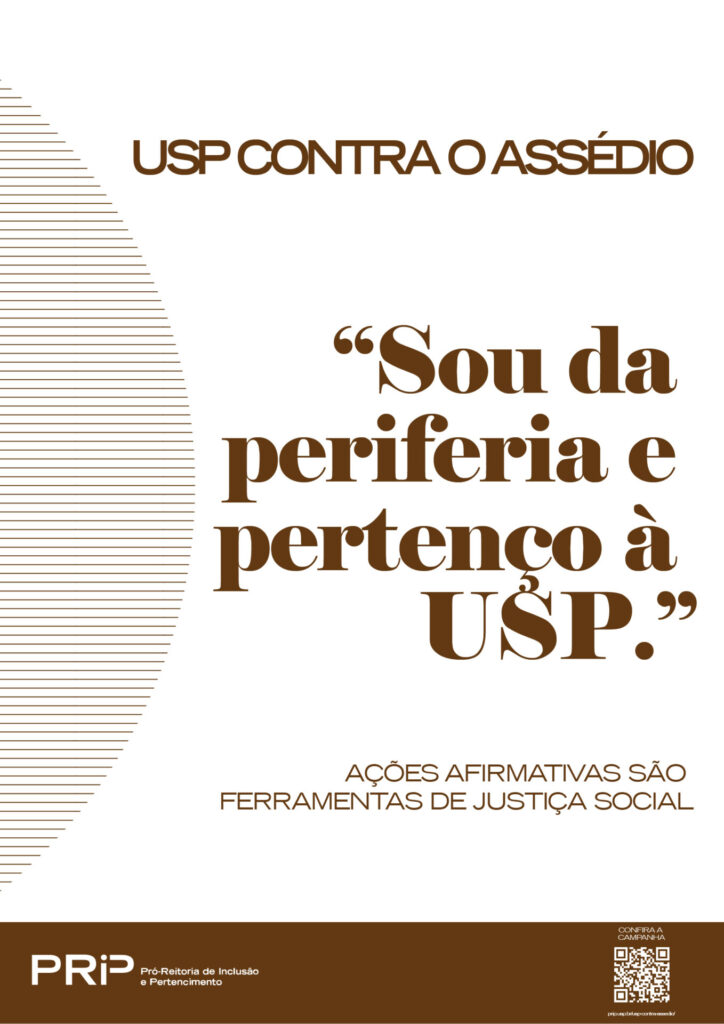 Sou da periferia e pertenço à USP.