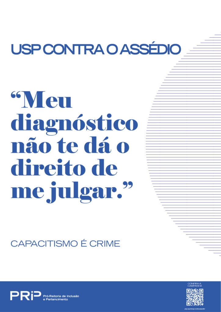Meu diagnóstico não te dá o direito de me julgar.