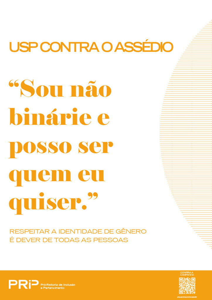 Sou não binárie e posso ser quem eu quiser.